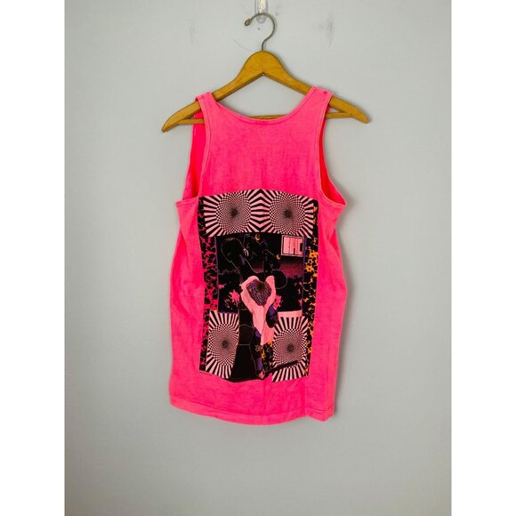 Vintage EPIC Skate Neon Tank Top, Size Small, 1989 Epic Surf & Skate, 80s Skater - Picture 1 of 8